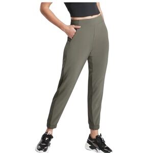 NEW Athleta Womens Plus Size 26 Green‎ Brooklyn Jogger High Rise #530631